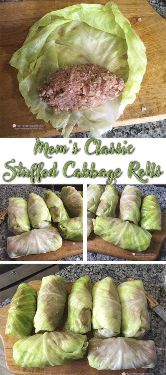 Mom's Classic Stuffed Cabbage Rolls